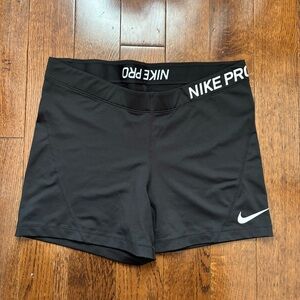 Women’s Black Nike Pro Shorts